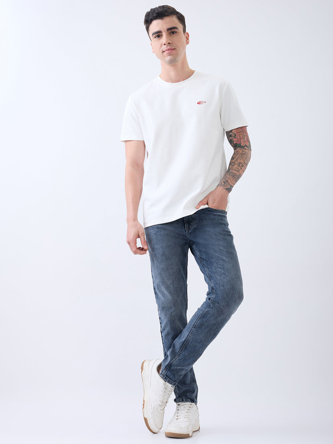 Branch Half Sleeve Printed T-Shirt