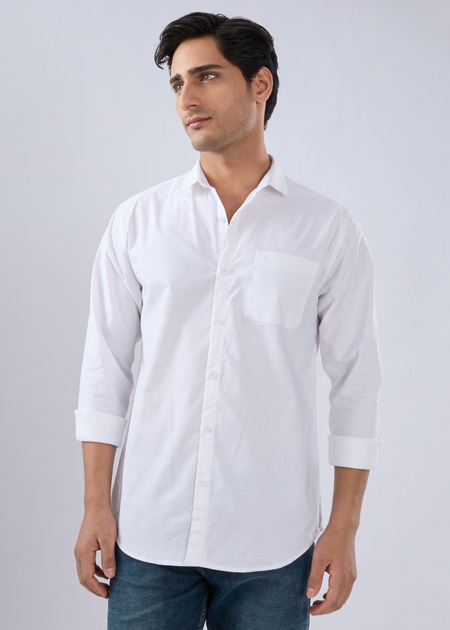 Munch Solid Full Sleeve Shirt