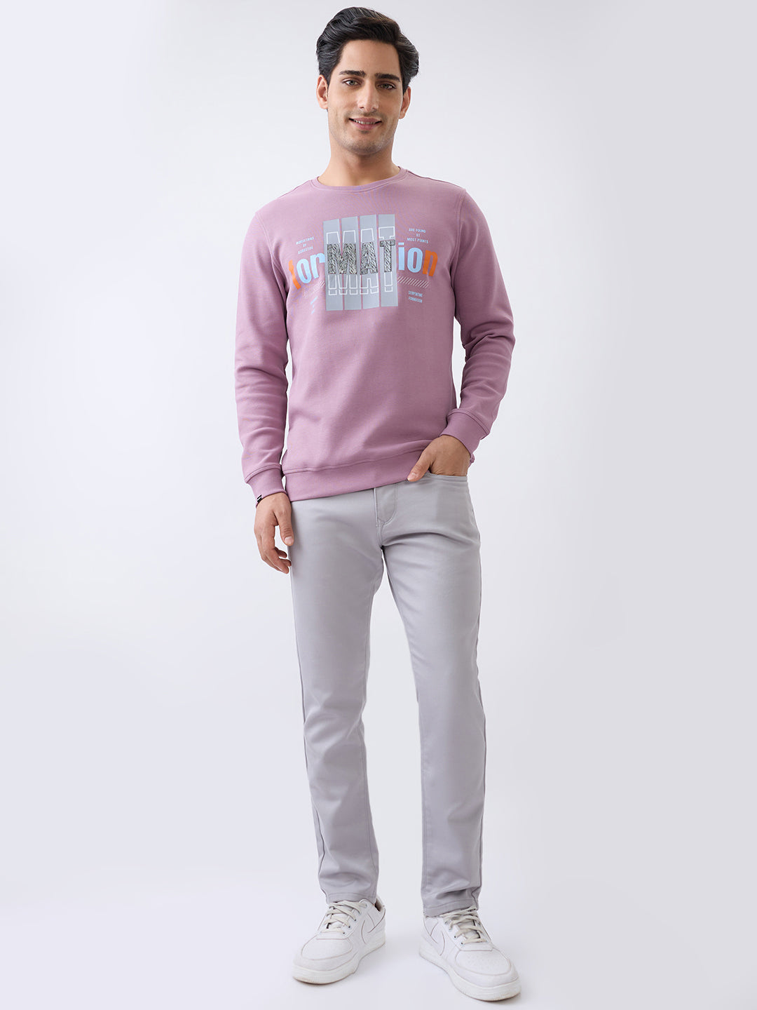 Formation Graphic Fitted T-Shirt: Onion