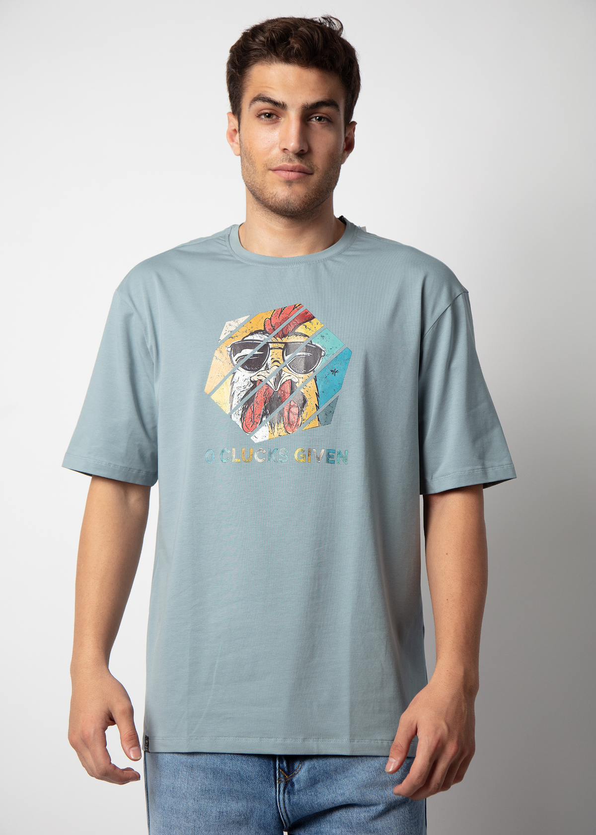 Twain Graphic Printed Oversized T-shirt For Men Nostrum