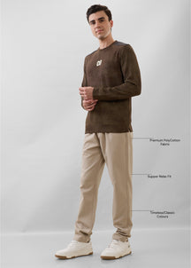 Draycott Relaxed Fit Trouser: Beige