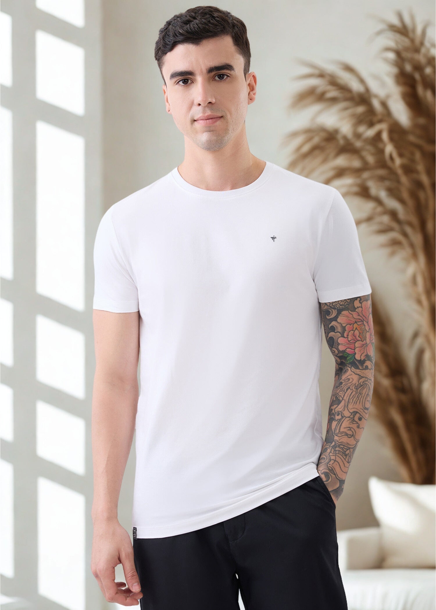 Arch Solid Half Sleeve T-Shirt