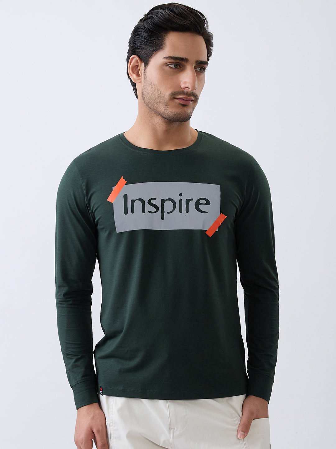Inspire Graphic Fitted Sweatshirt