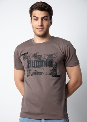 Humble Graphic Printed T-shirt For Men Nostrum