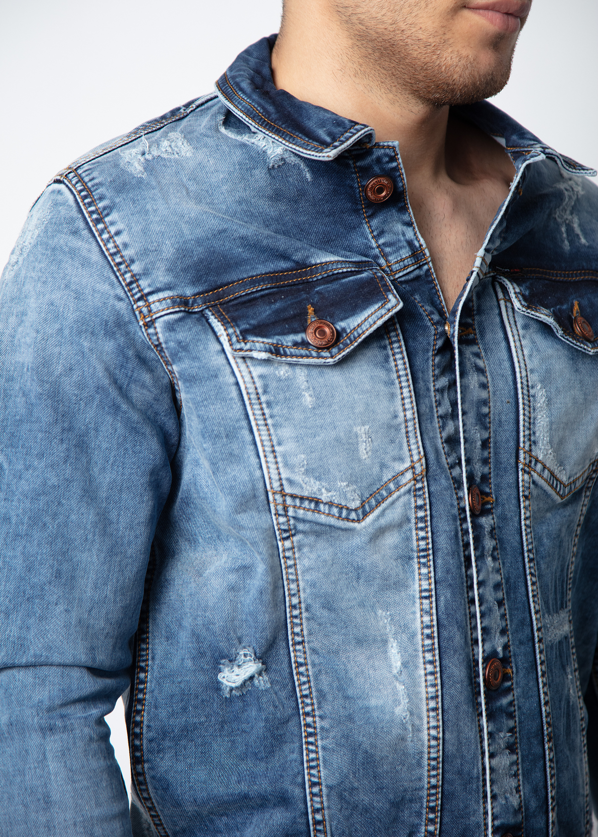 Tonio Denim Jacket For Men Nostrum