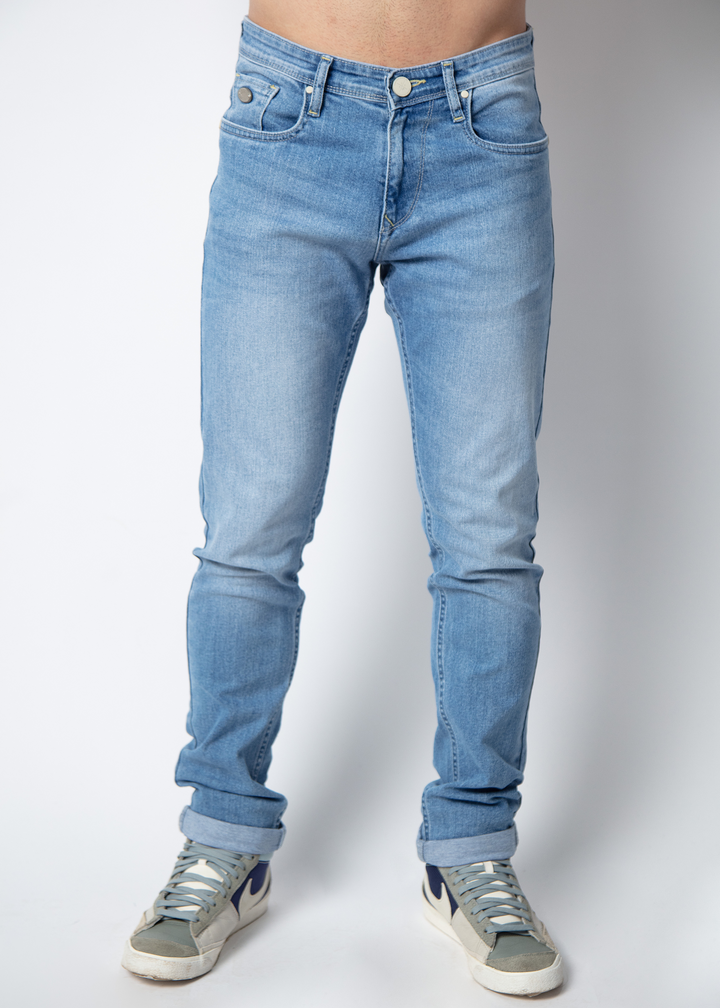 Breton Regular Fit / Slim Fit Denim Jeans For Men