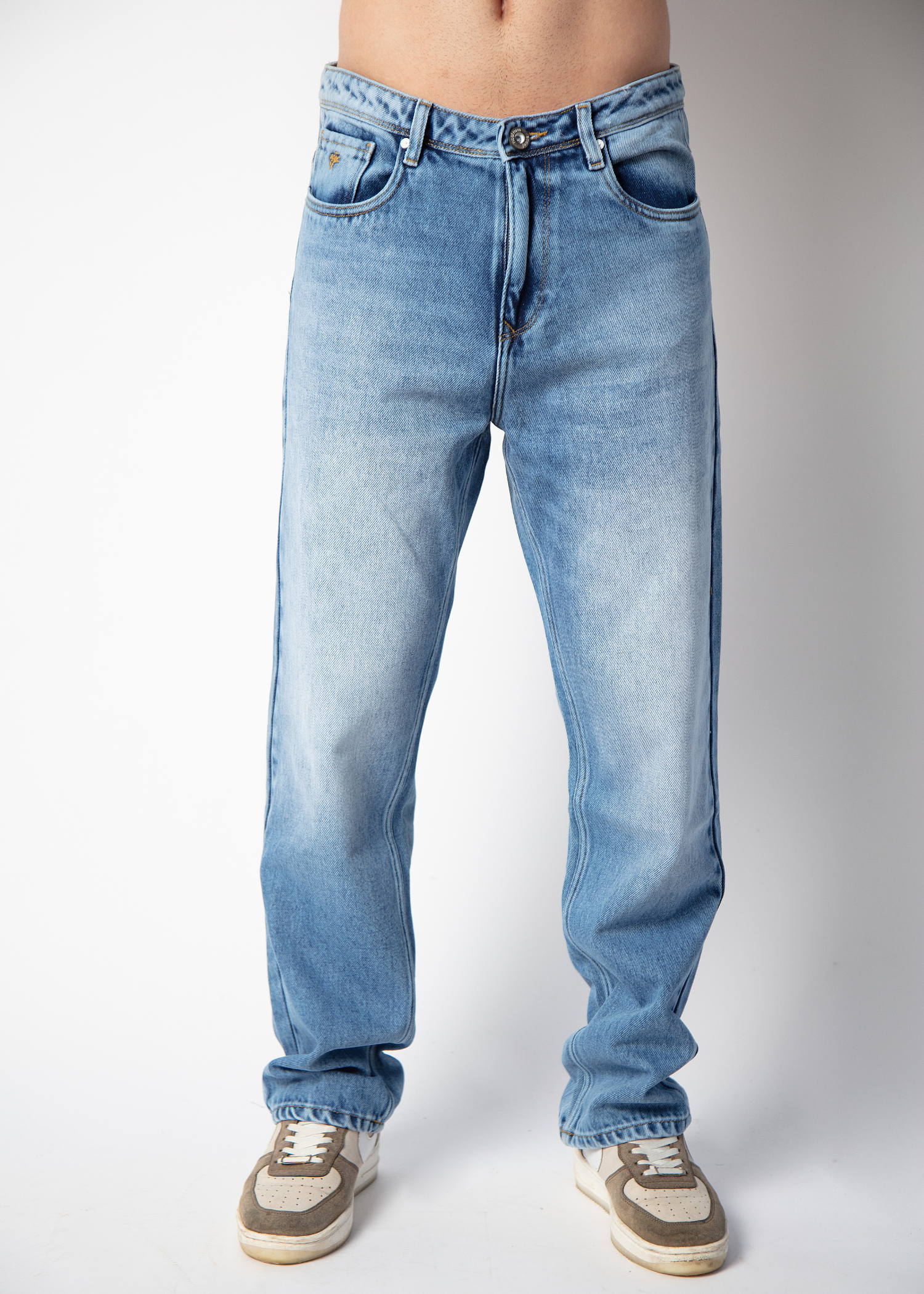 Kempston Baggy Denim Jeans For Men Nostrum