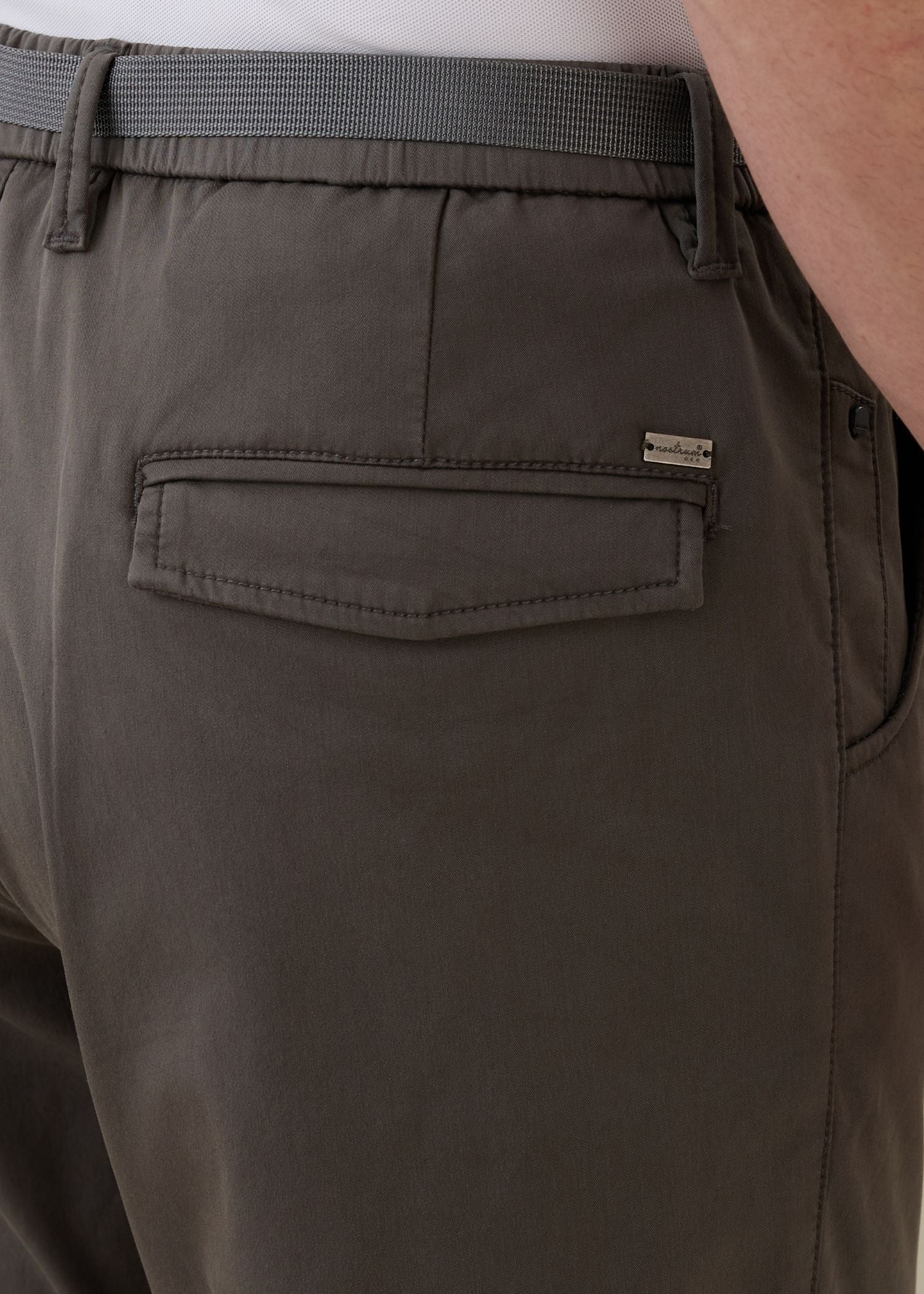 Morget Relaxed Fit Trouser: Dark Grey