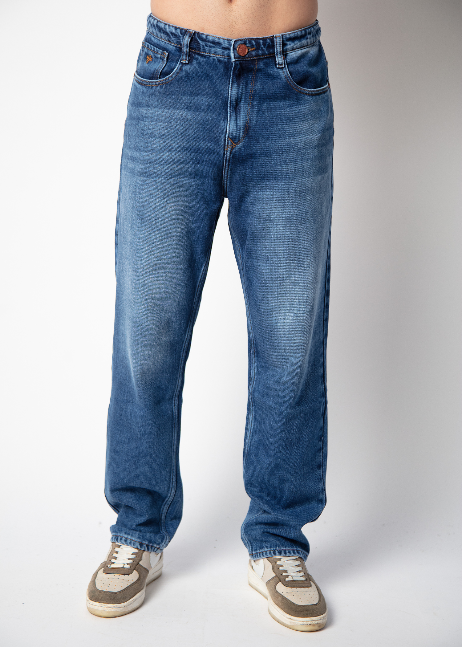 Hertford Baggy Denim Jeans For Men Nostrum