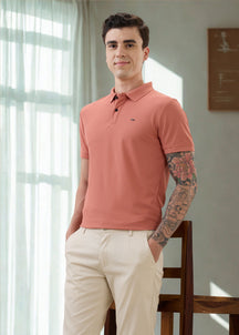 Cherry Half Sleeve Polo T-Shirt | Smart Casual Style