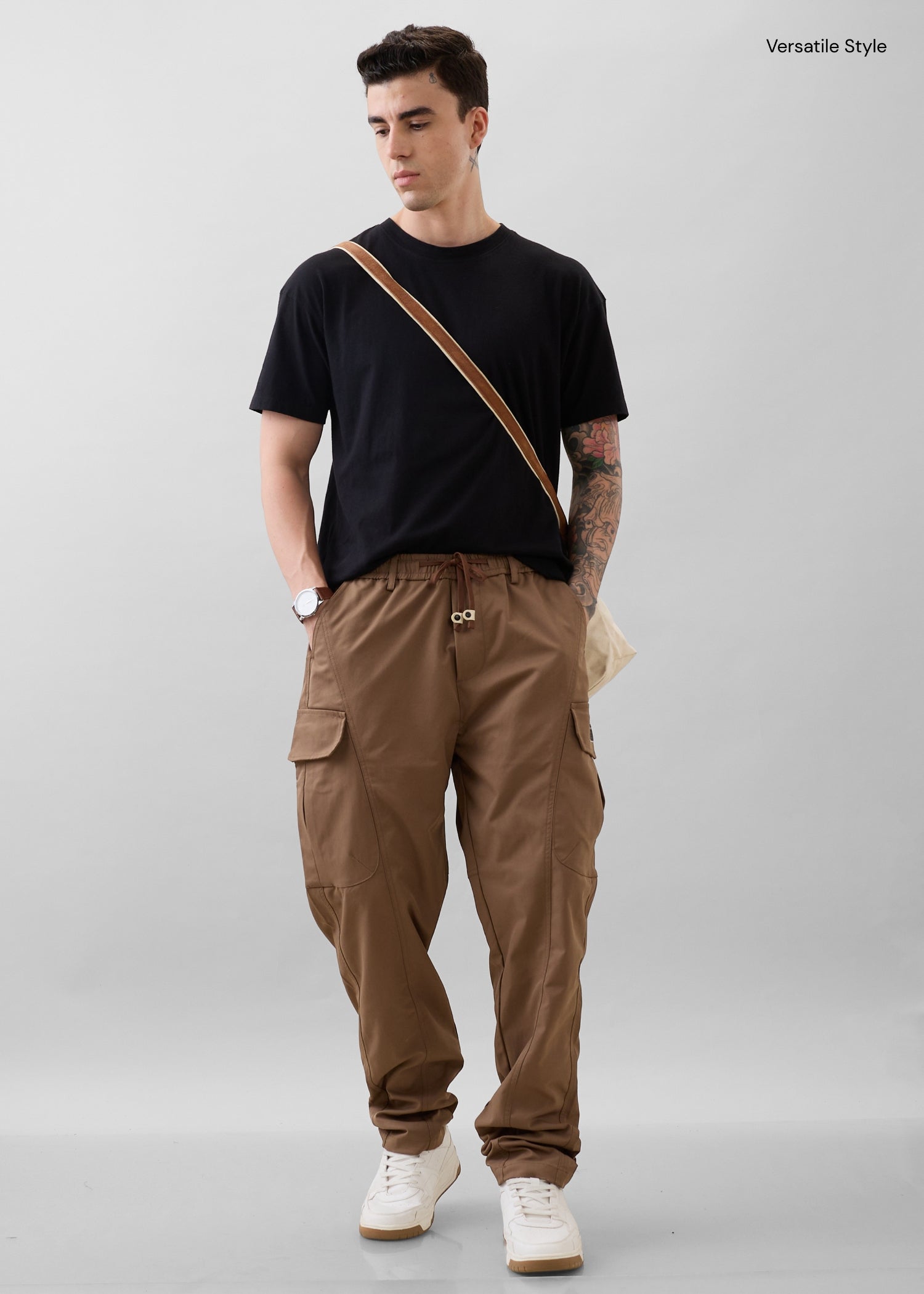 Novara Baggy Fit Cargo: Copper