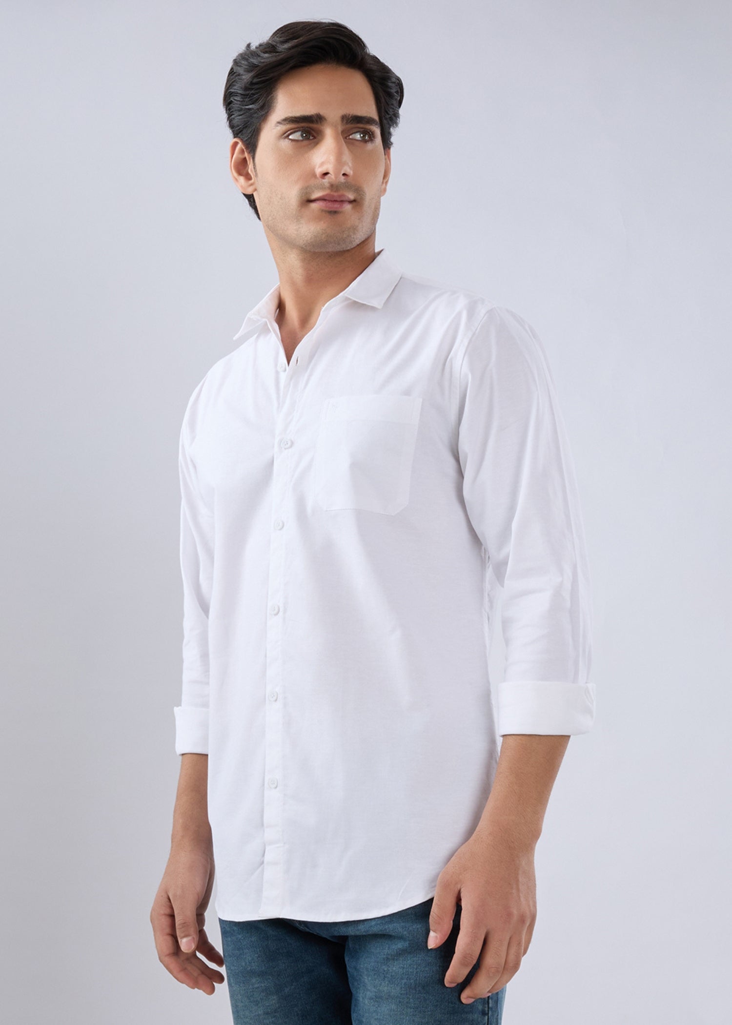 Munch Solid Full Sleeve Shirt