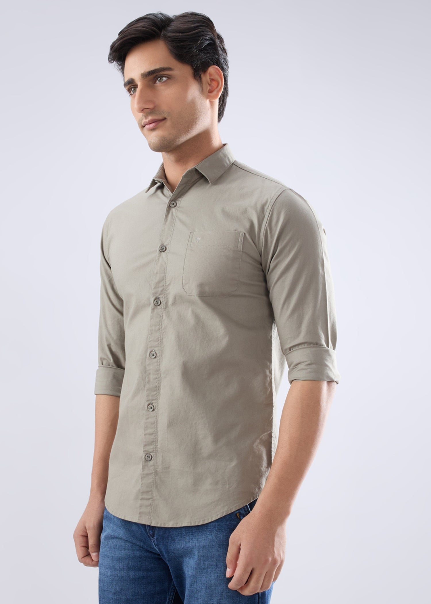 Munch Solid Full Sleeve Shirt