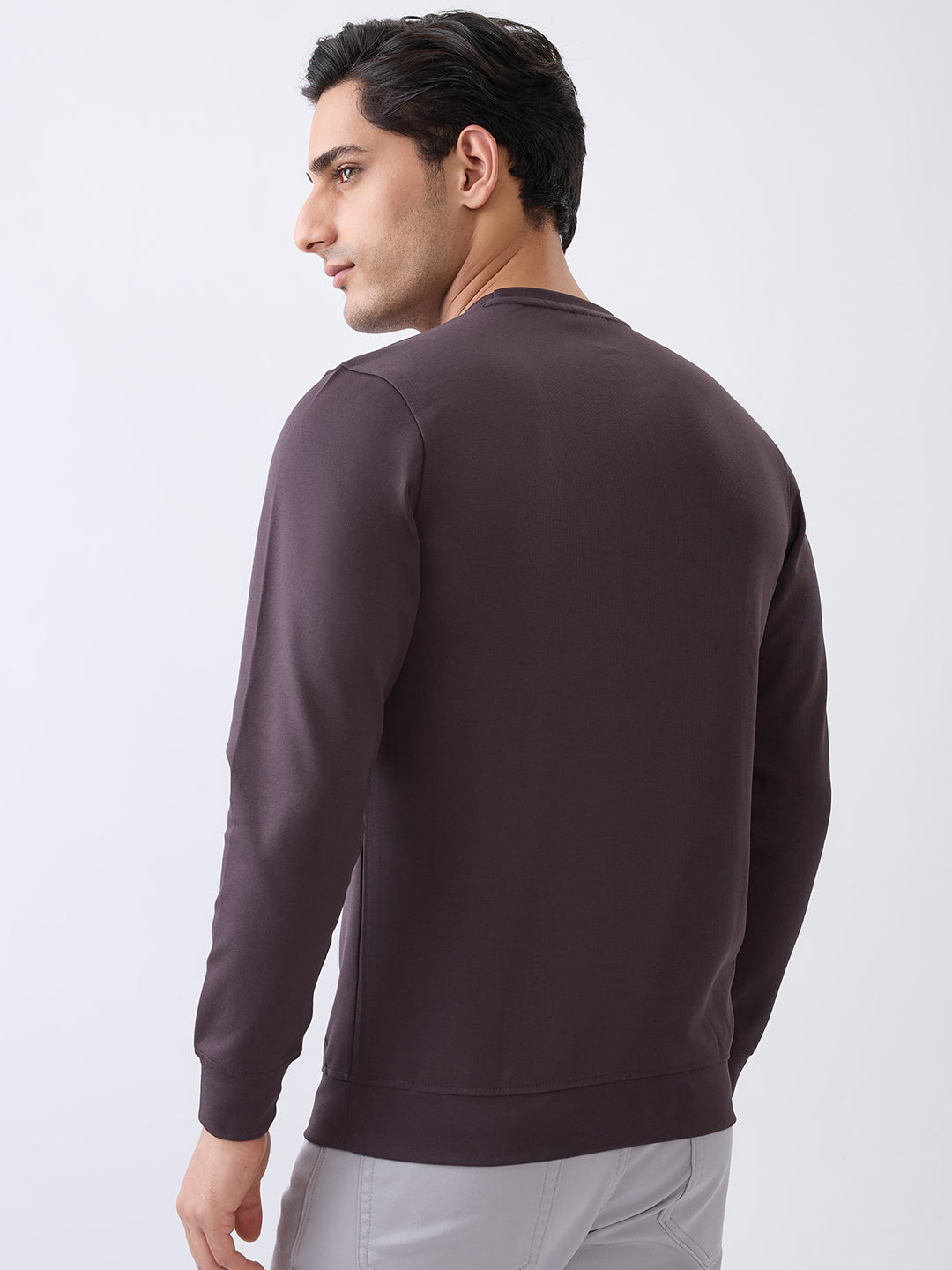 Impulses Fitted Sweatshirt: Charcoal