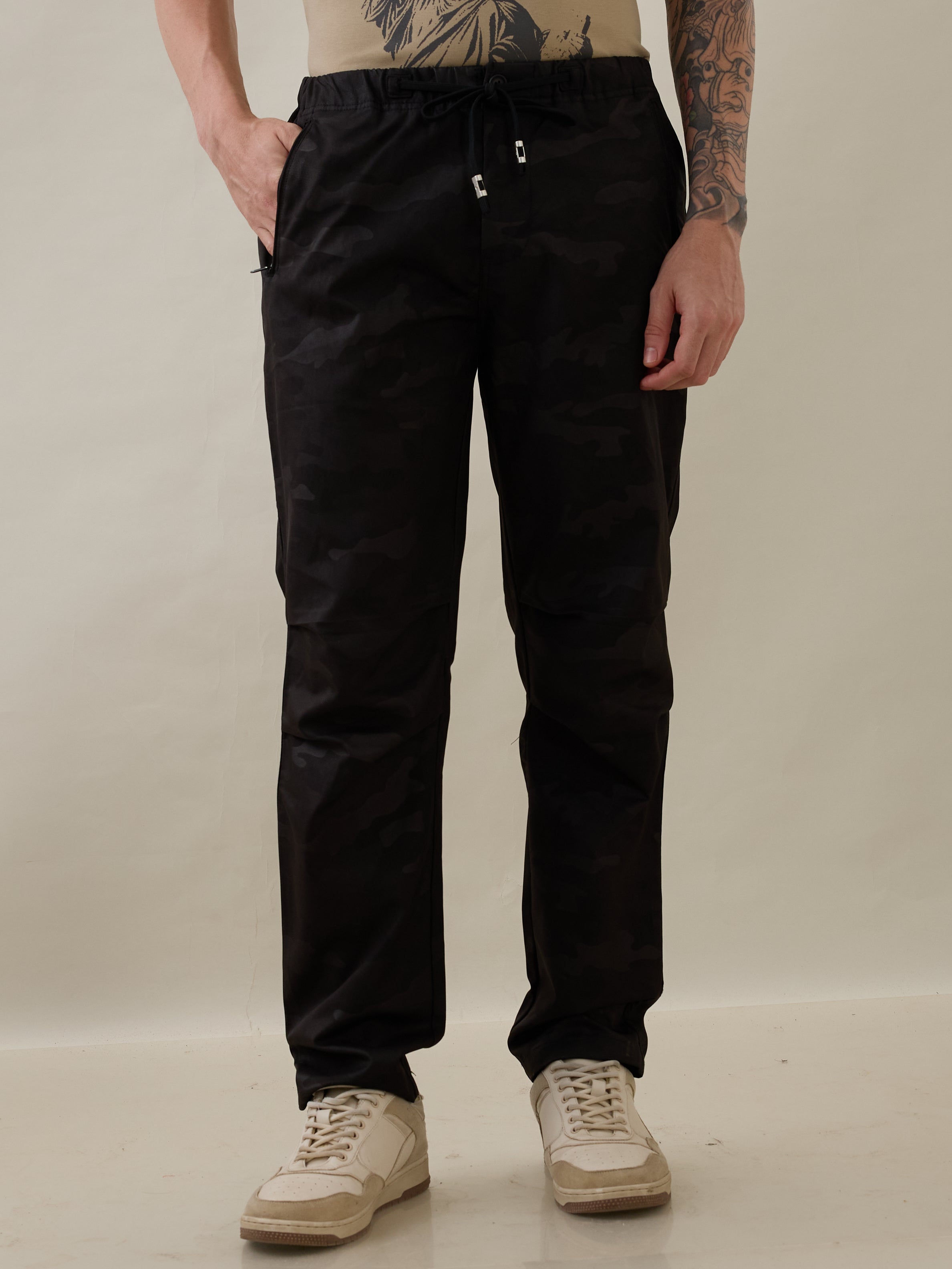 Ostrich Camouflage Relaxed Fit Cargo