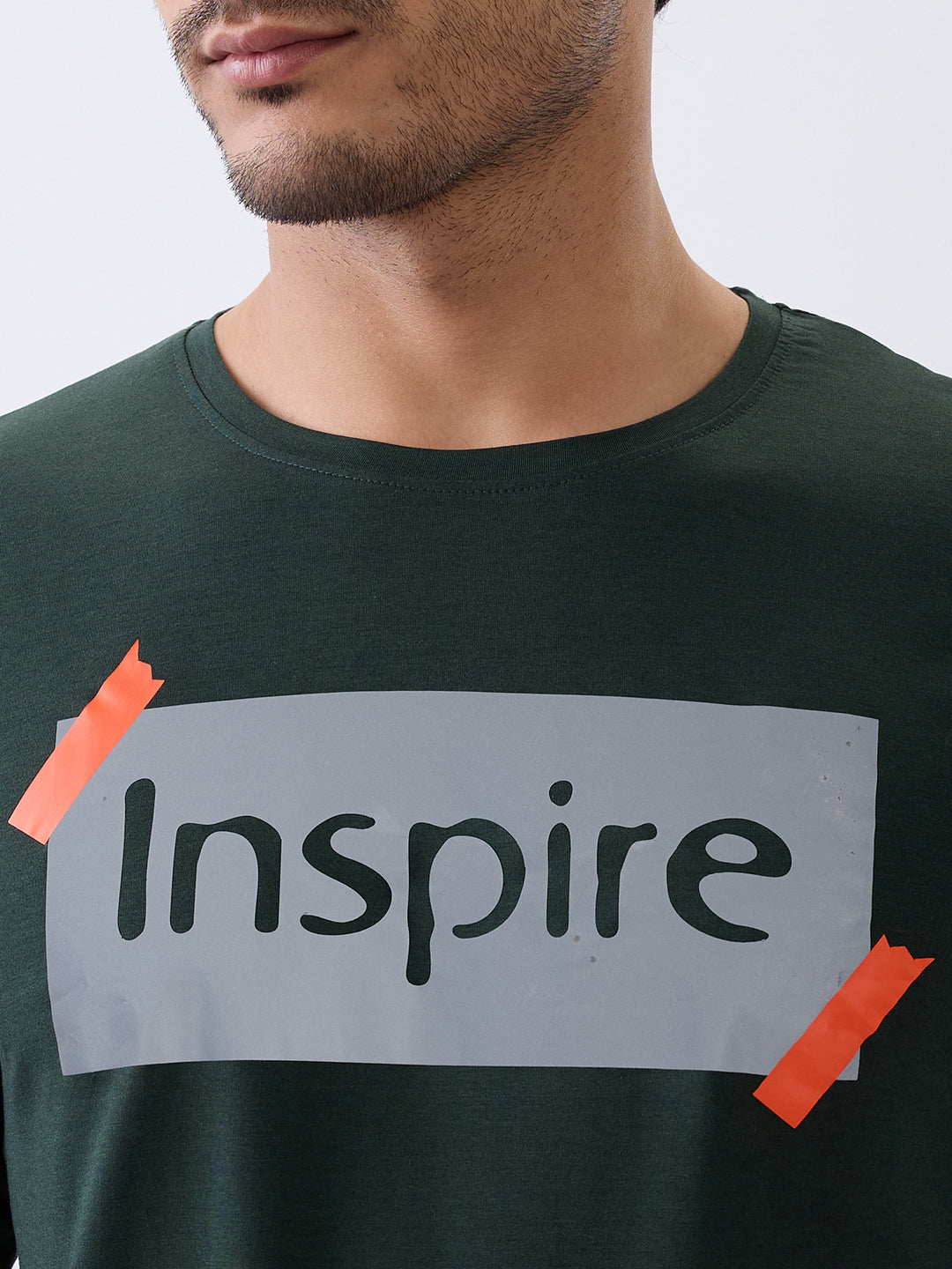 Inspire Graphic Fitted Sweatshirt