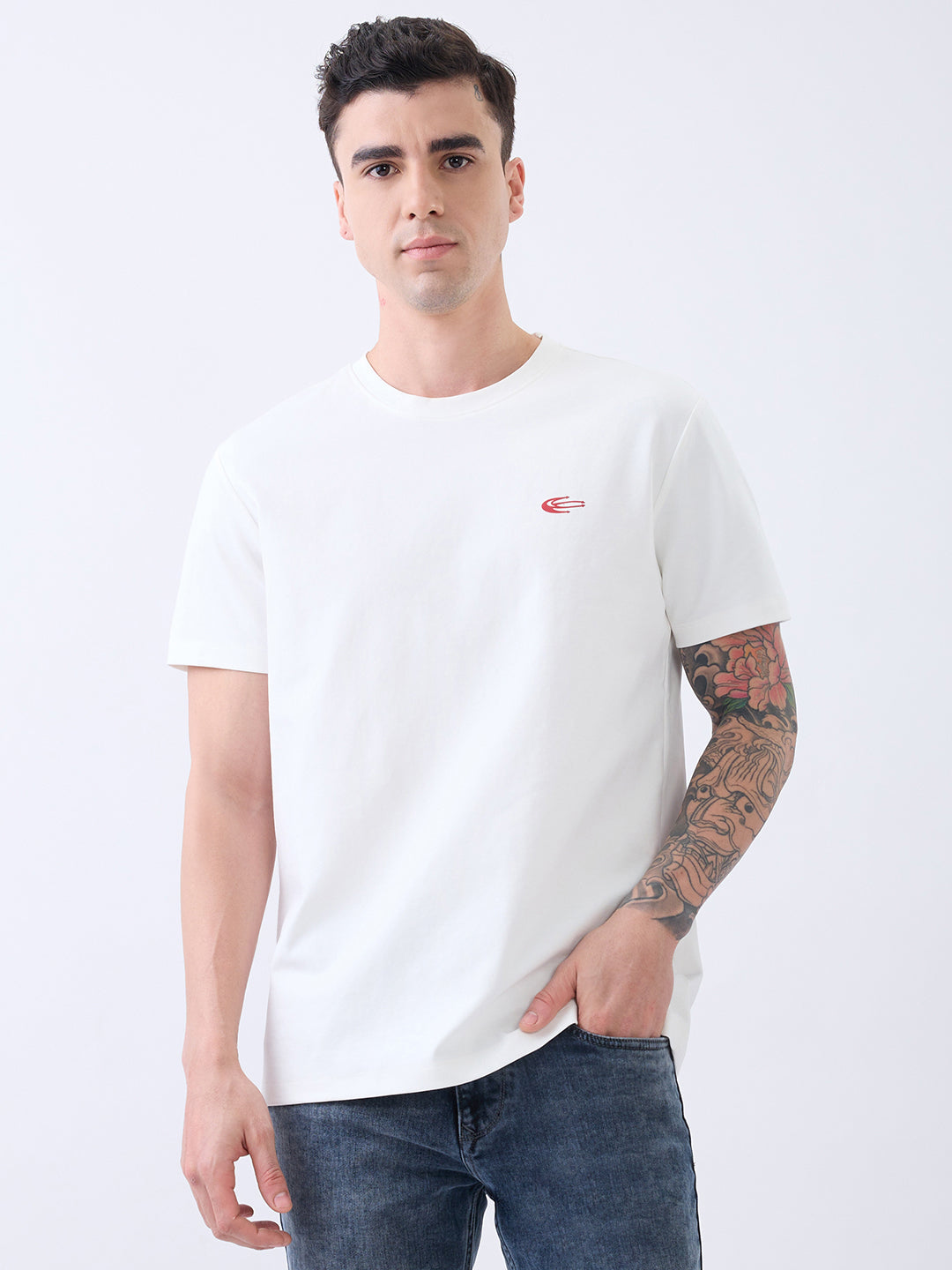 Branch Half Sleeve Printed T-Shirt