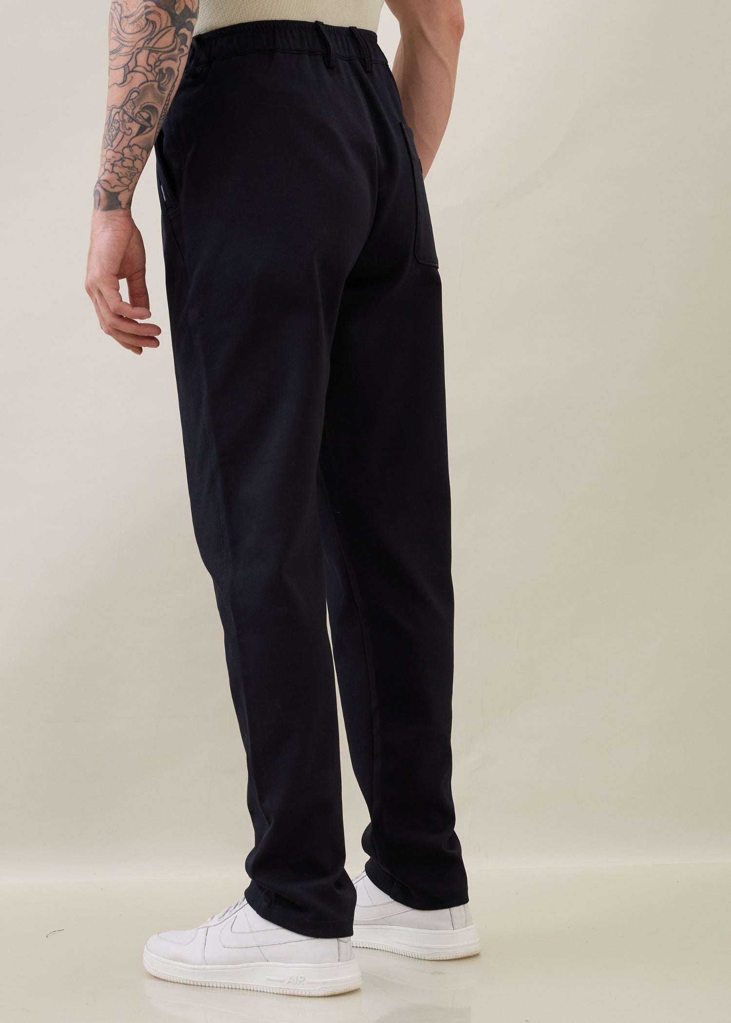 Draycott Relaxed Fit Trouser: Navy