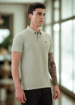 Cherry Half Sleeve Polo T-Shirt | Smart Casual Style
