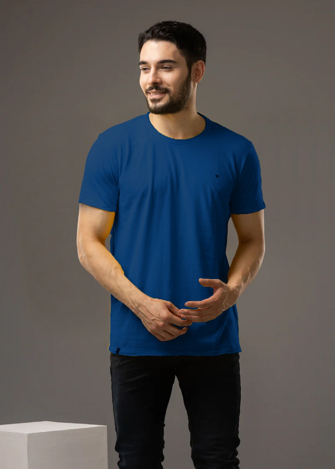 Raw Solid Half Sleeve T-Shirt for Men | Buy 1 Get 1 Everyday Essential