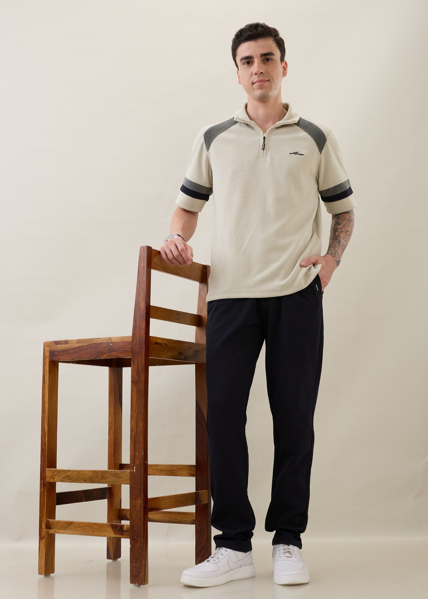 Draycott Relaxed Fit Trouser: Navy