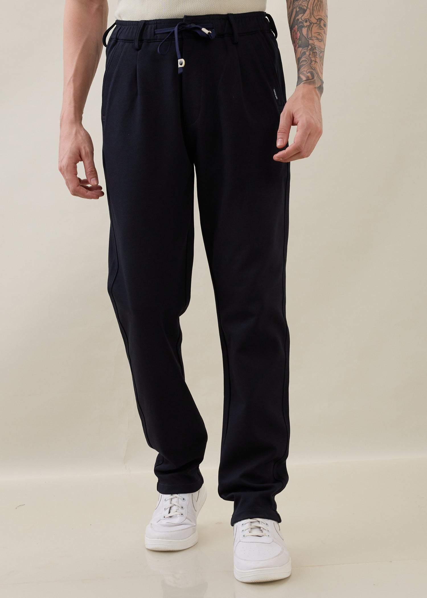 Draycott Relaxed Fit Trouser: Navy