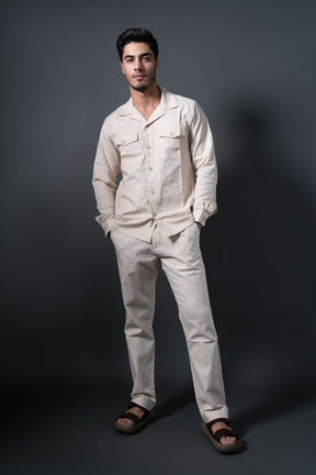 BRANT Men's Co-ord Set – 4 Color Options | Streetwear-Inspired Style by Nostrum