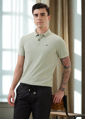 Cherry Half Sleeve Polo T-Shirt | Smart Casual Style