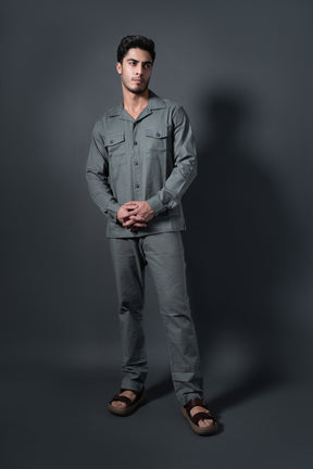 BRANT Men's Co-ord Set – 4 Color Options | Streetwear-Inspired Style by Nostrum