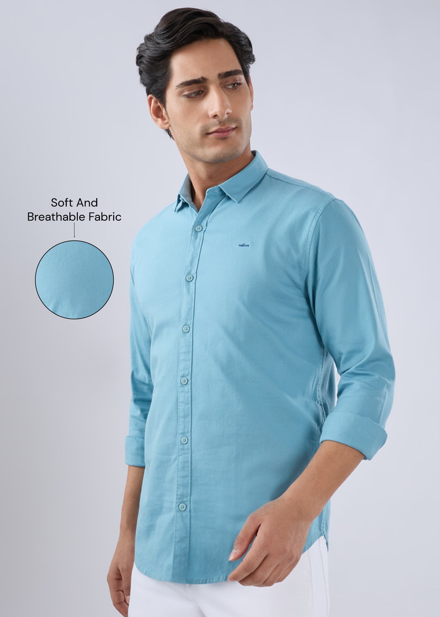 Advota Solid Full Sleeve Shirt