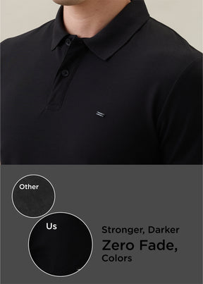 Cherry Half Sleeve Polo T-Shirt | Smart Casual Style