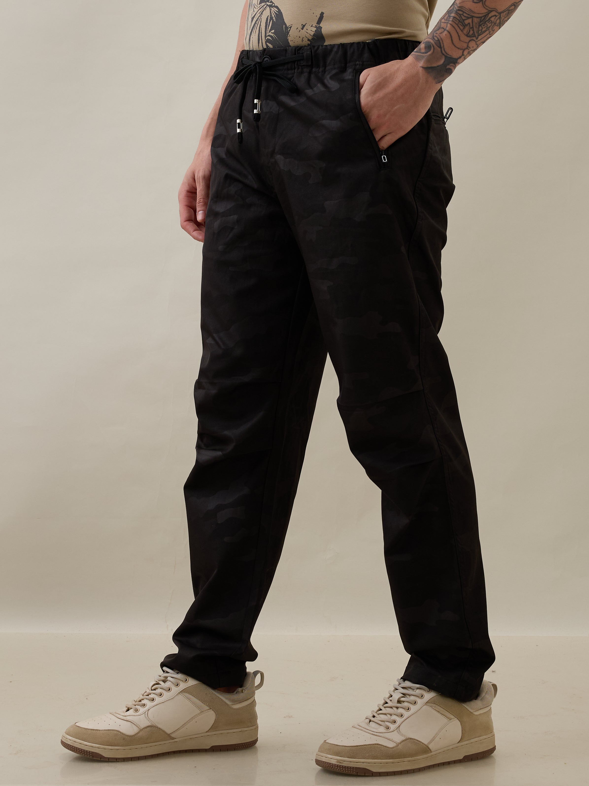 Ostrich Camouflage Relaxed Fit Cargo
