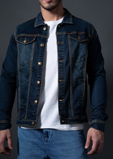 Cliston Denim Jacket For Men Nostrum