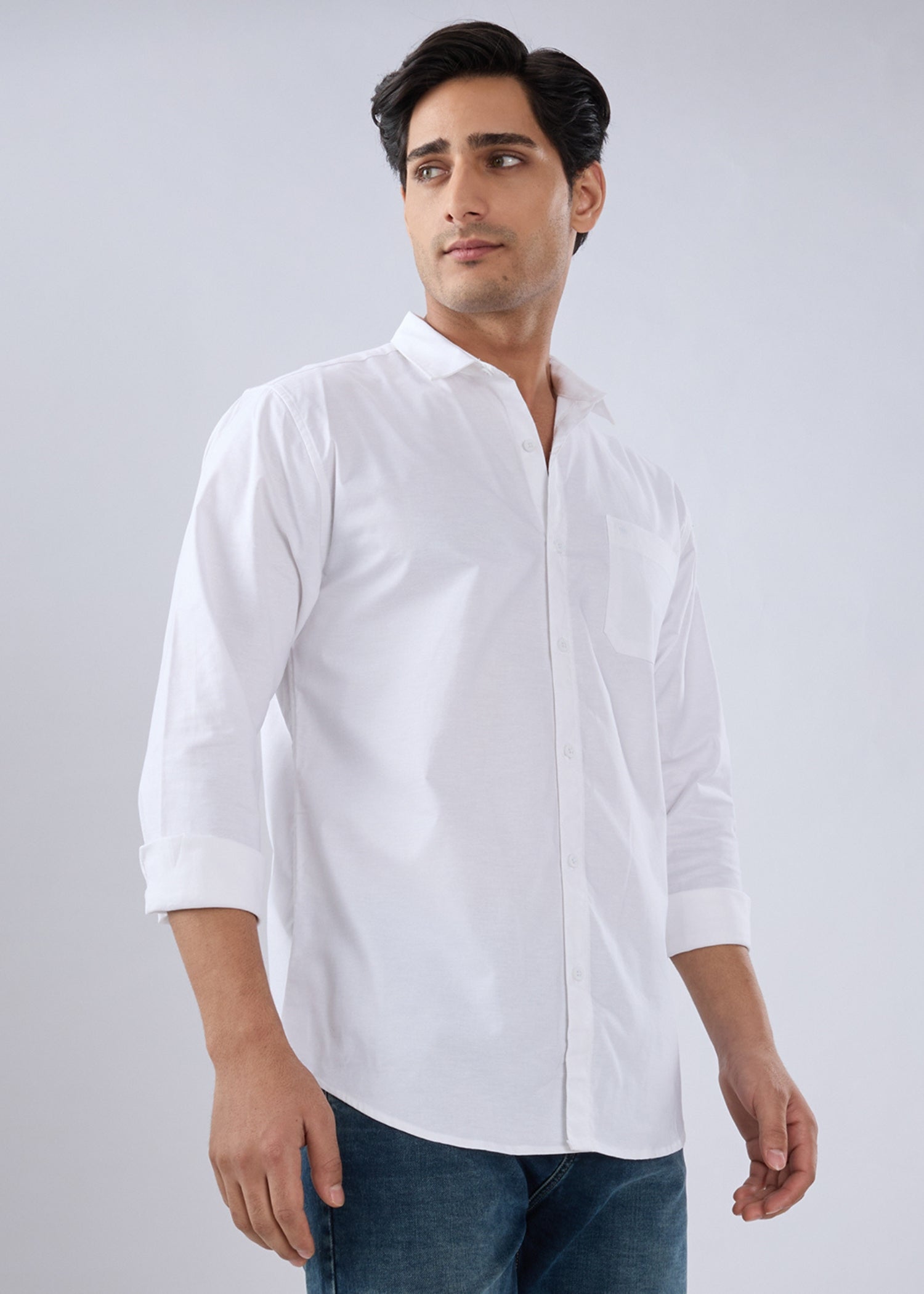 Munch Solid Full Sleeve Shirt