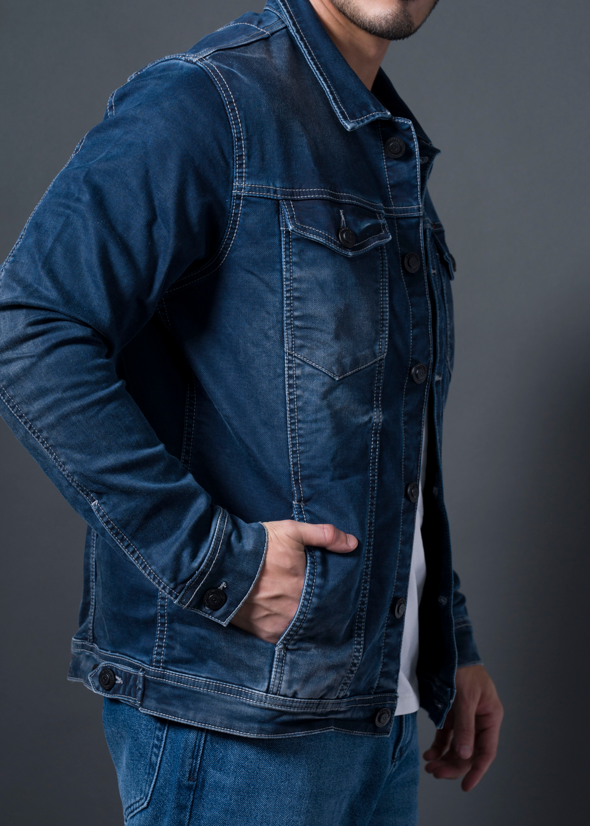 Dorking Denim Jacket For Men Nostrum