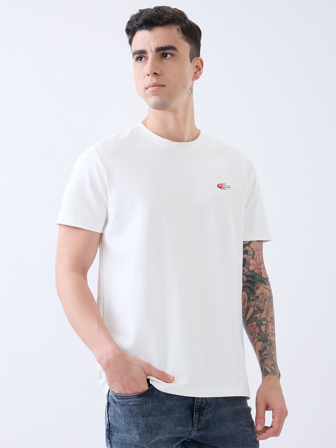 Branch Half Sleeve Printed T-Shirt