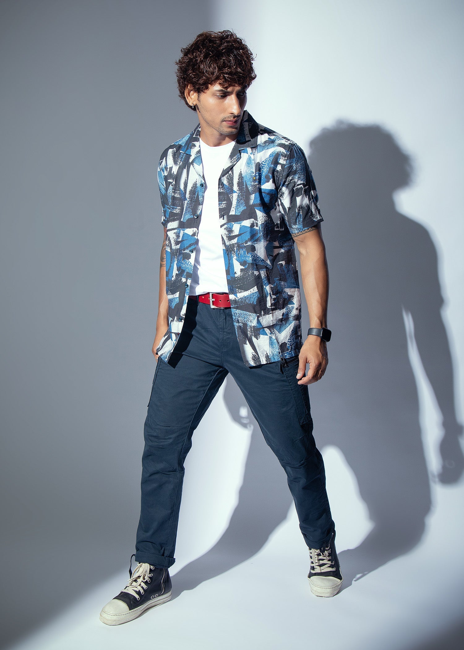 Texas Half Sleeve Graphic Printed Shirt For Men Nostrum