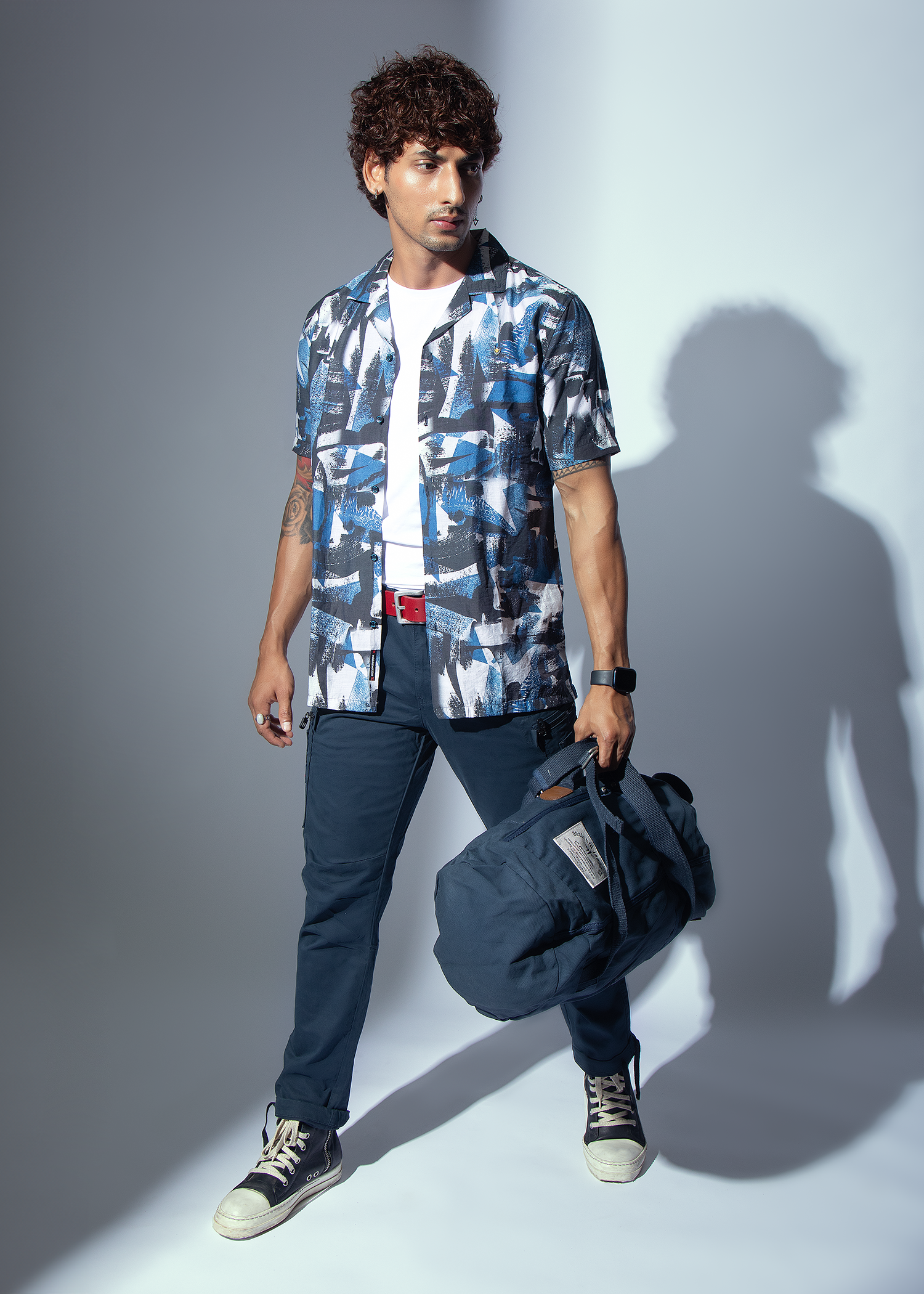 Texas Half Sleeve Graphic Printed Shirt For Men Nostrum