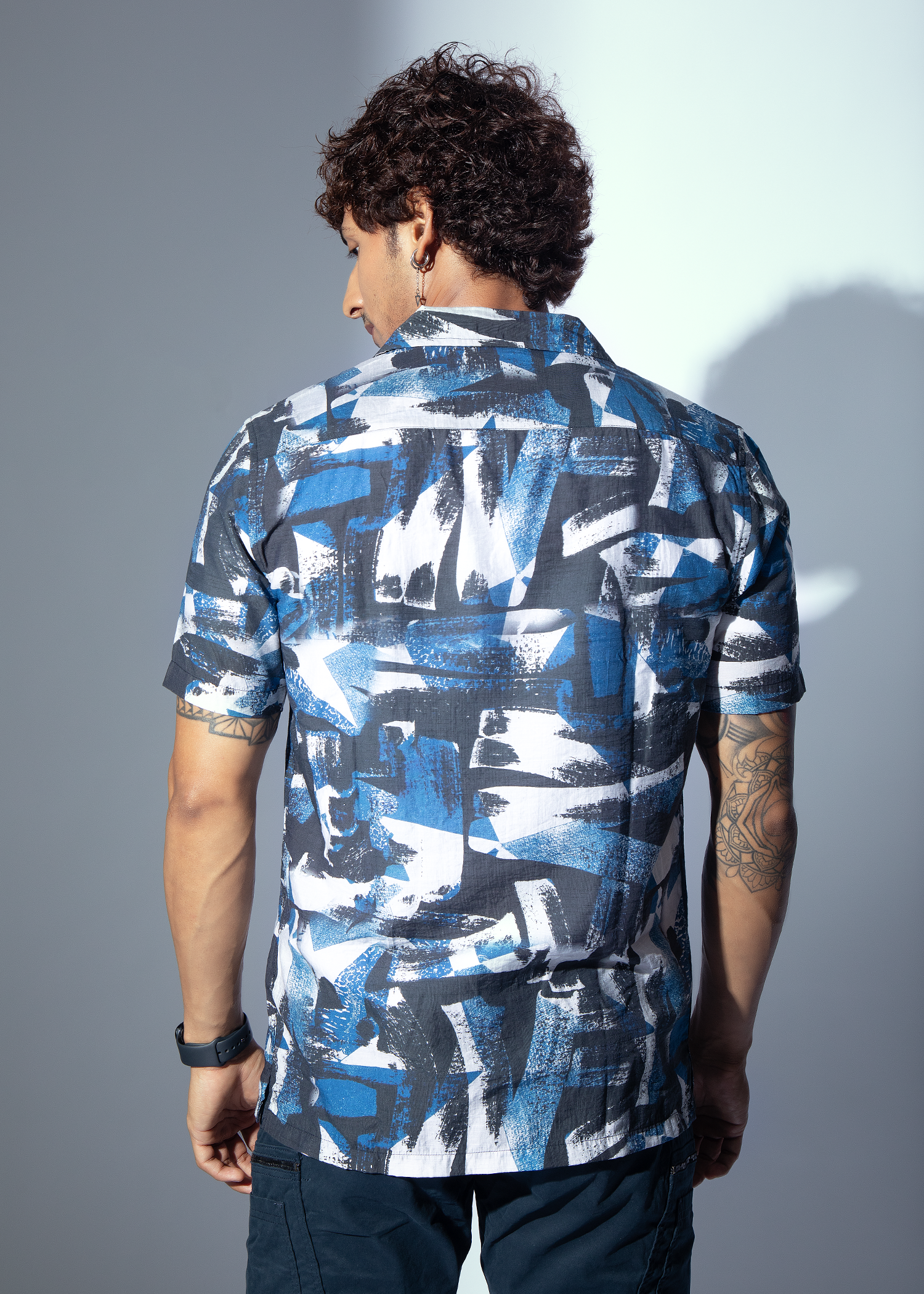 Texas Half Sleeve Graphic Printed Shirt For Men Nostrum