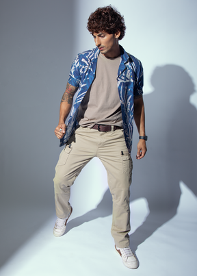 Ecton Half Sleeve Graphic Printed Shirt For Men Nostrum Fashion