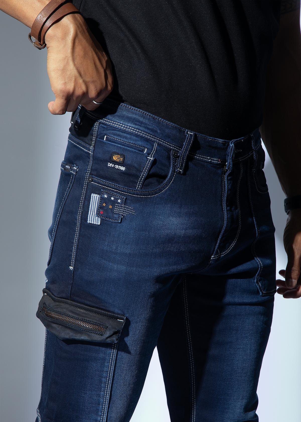 Brecken Henley Fit Jeans For Men Nostrum Fashion