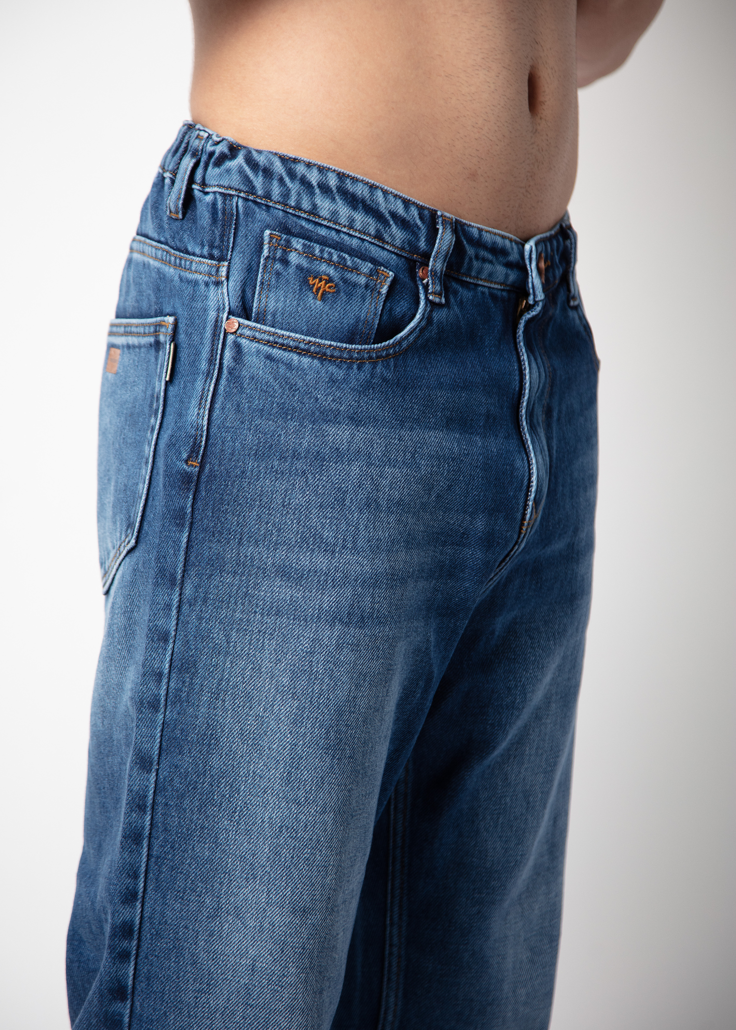 Hertford Baggy Denim Jeans For Men Nostrum
