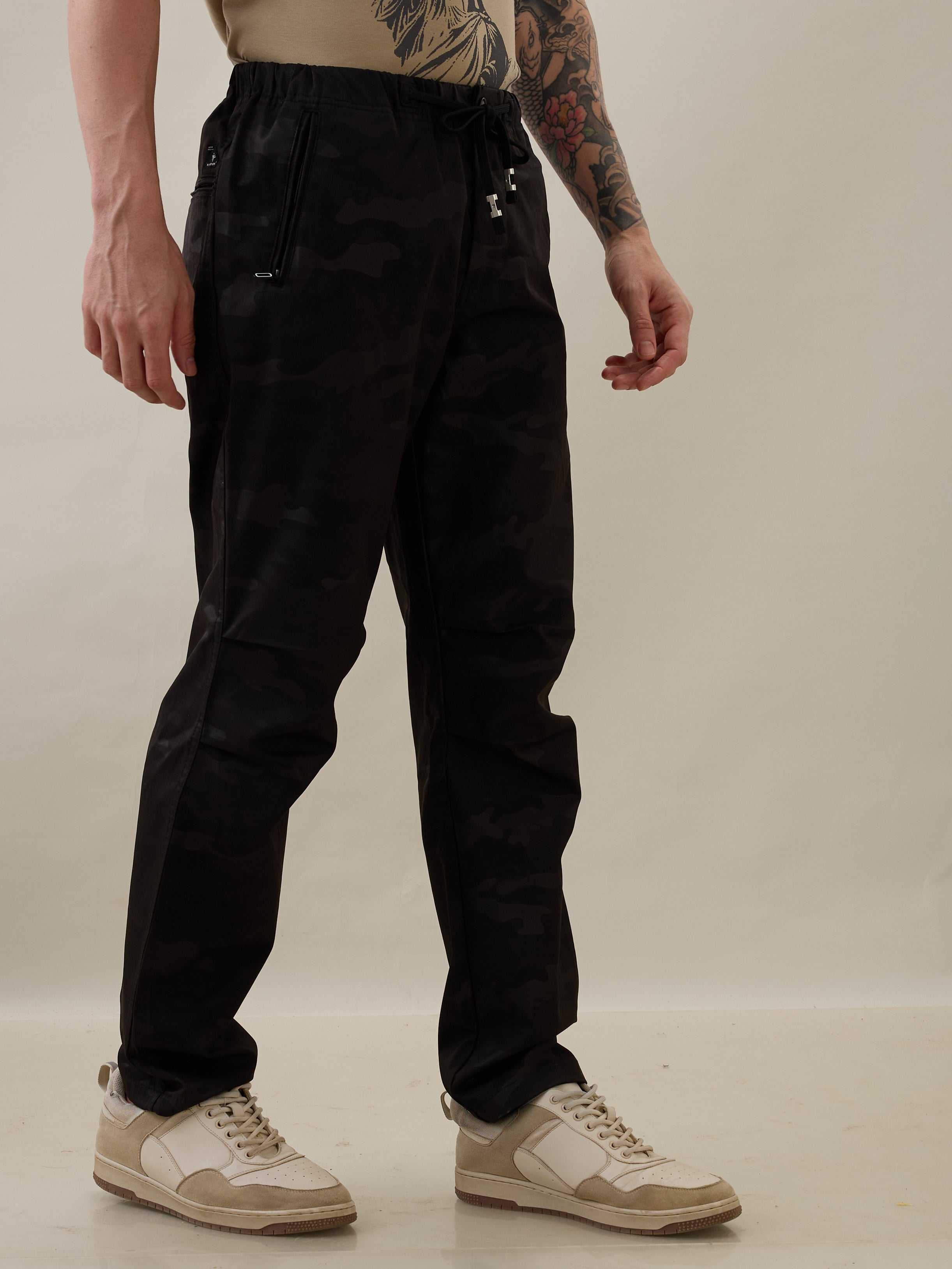 Ostrich Camouflage Relaxed Fit Cargo