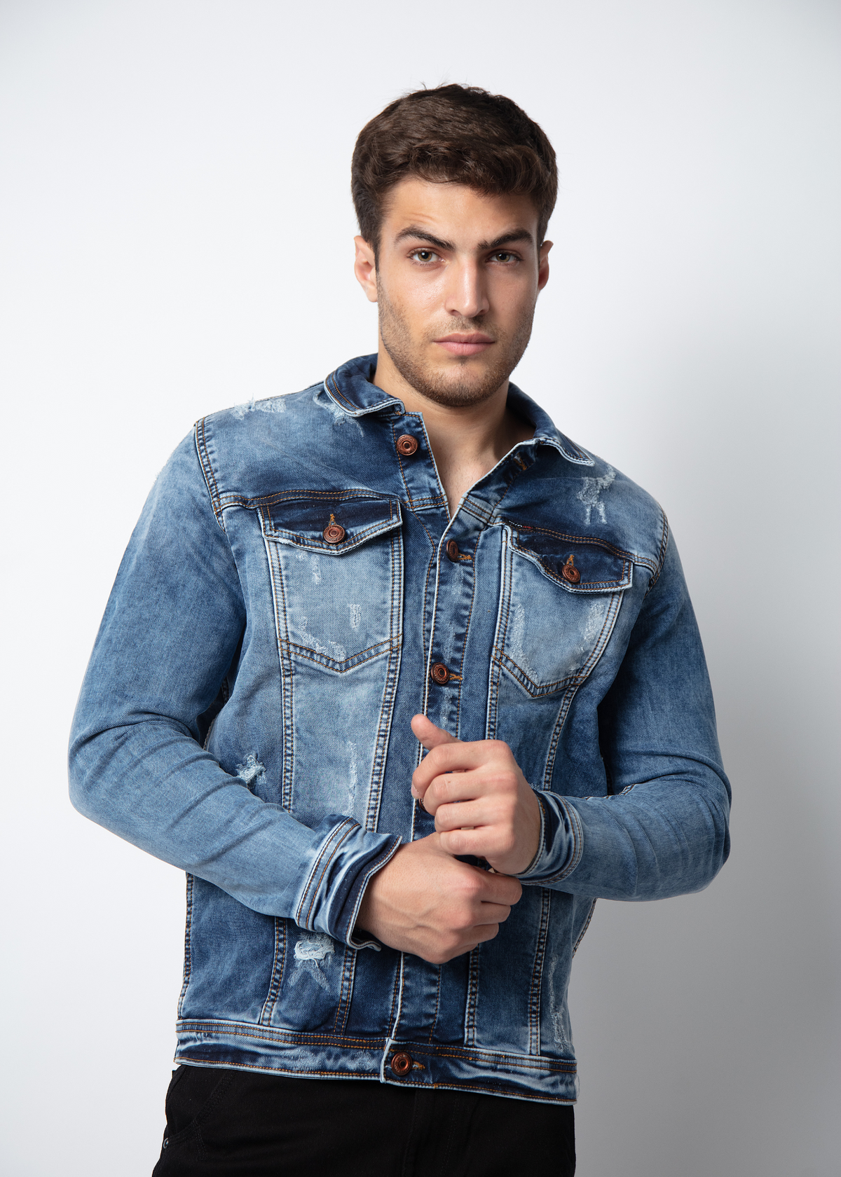 Tonio Denim Jacket For Men Nostrum