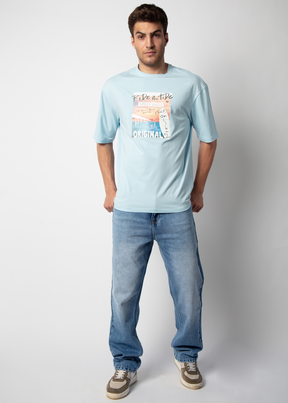 Keylong Graphic Printed Oversized T-shirt For Men Nostrum