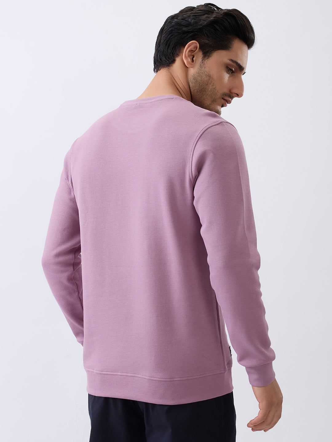 Moonrise Graphic Full Sleeve Pullover: Onion