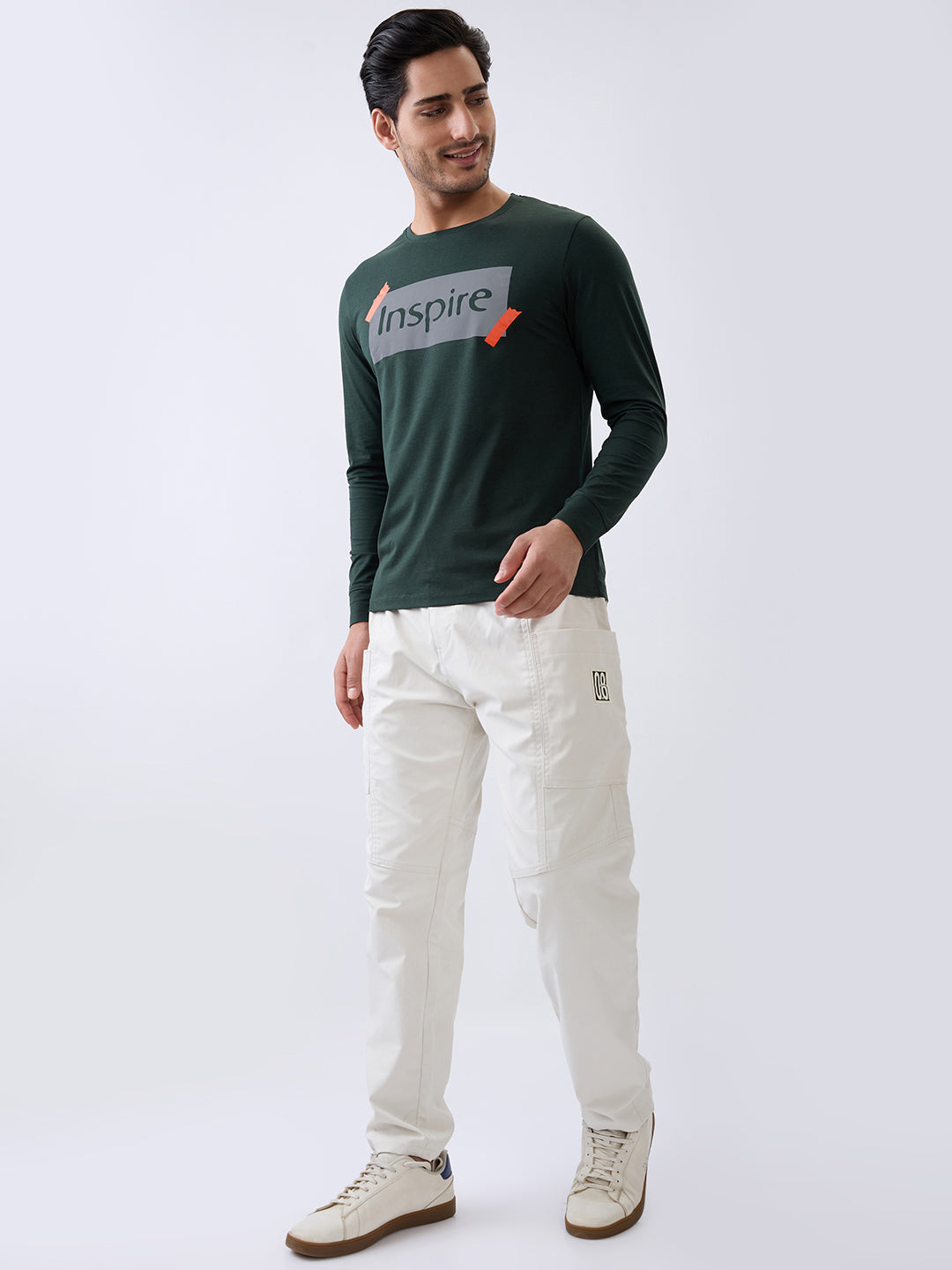 Inspire Graphic Fitted Sweatshirt