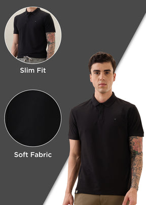 Cherry Half Sleeve Polo T-Shirt | Smart Casual Style