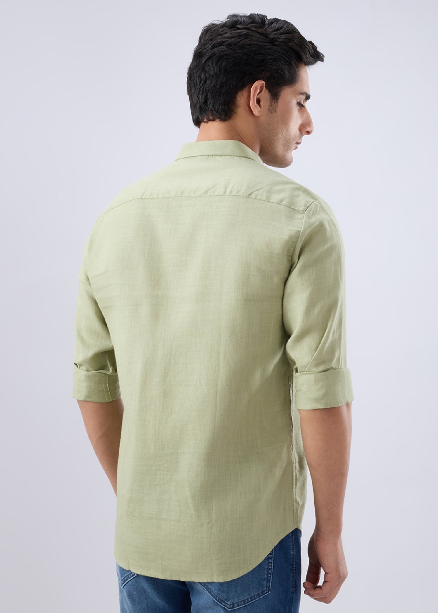 Keen Solid Full Sleeve Shirt: Pista