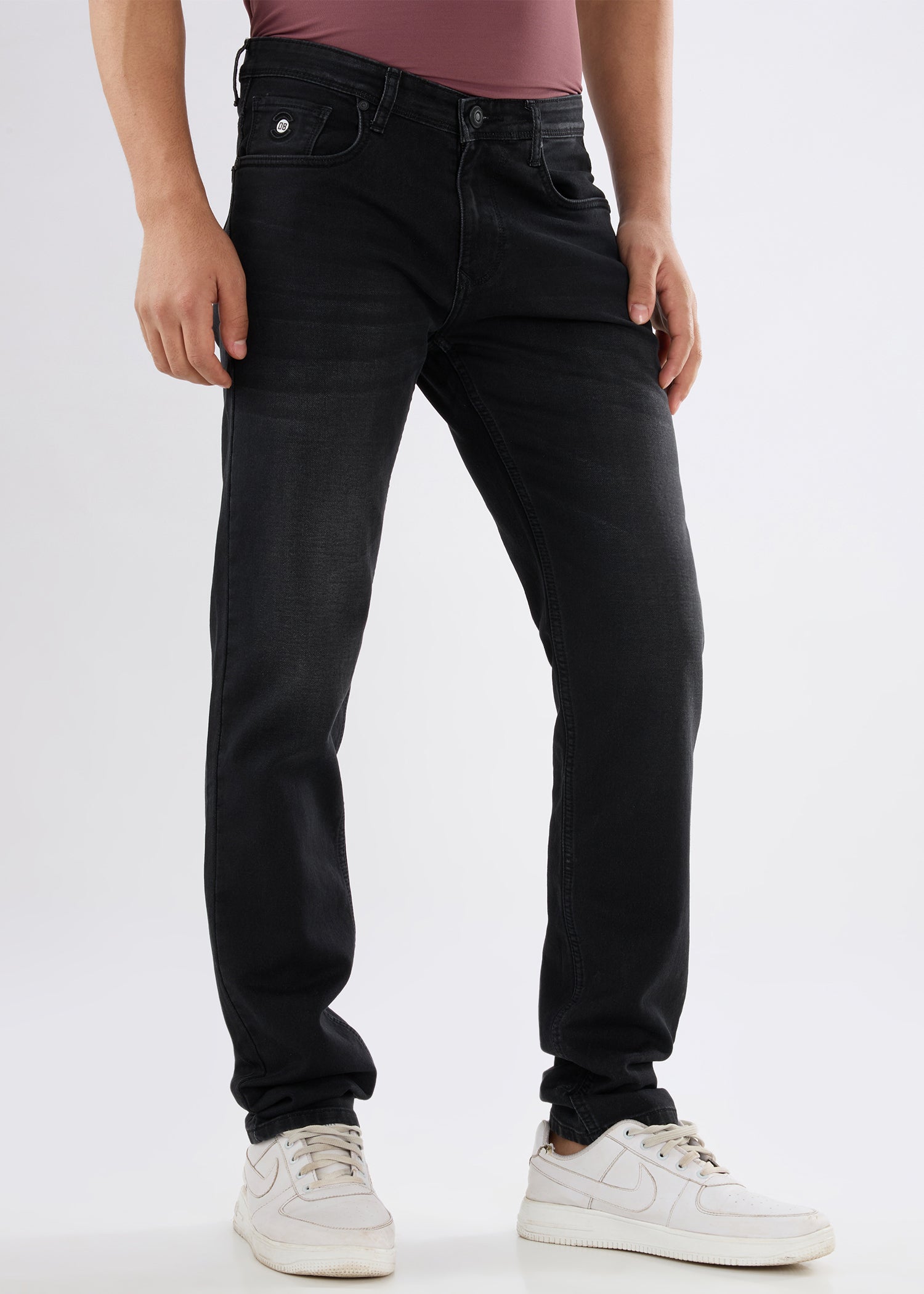Dolovi G Regular Fit Denim Jeans - Black